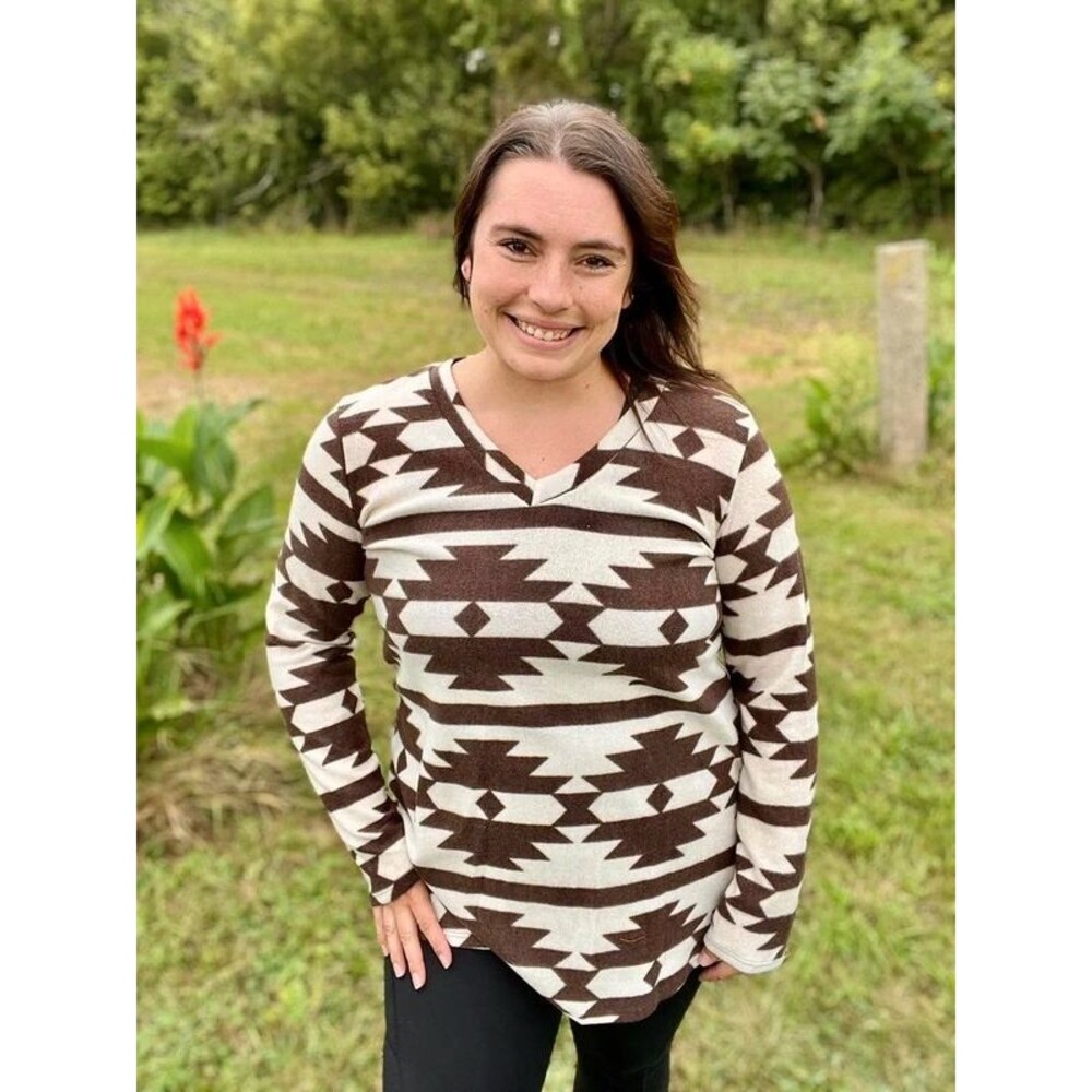 Soft western top - Hemish - Size small - New with tags